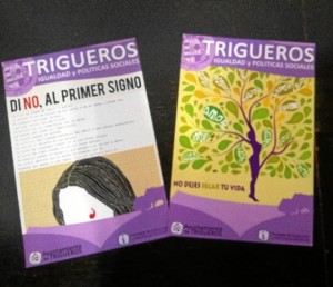 Carteles de la campaña de sensibilización. 