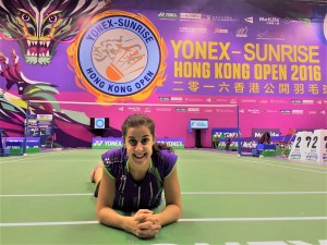 Carolina Marín superó sin dificultad la primera ronda del torneo de Hong Kong. / Foto: @caro_marin2.