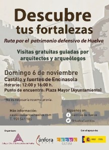 Cartel de la visita.