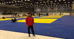 Cinta García, plata en la prueba del Circuito Internacional de Judo celebrada en Túnez.