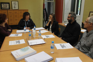 Reunión del jurado del premio.