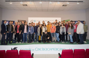 Participantes en el Encuentro de Jóvenes Creadores.