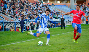 Waldo regresa a la convocatoria del Recre tras su lesión. / Foto: Pablo Sayago.