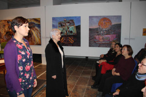 El Aula de Dramaturgia Jesús Domínguez hizo una lectura dramatizada de la obra ganadora.