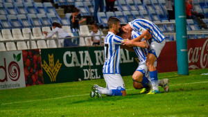 Recuperar la alegría de los aficionados, objetivo del Recre este domingo. / Foto: Pablo Sayago.