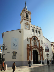 Carrasco también hizo el logo del 500 aniversario de la iglesia de la Concepción.