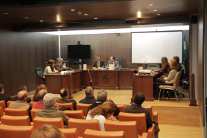 Inauguración del Encuentro de Jueces y Secretarios de Paz.