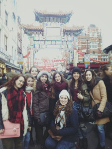 Celebrando el año nuevo chino en China Town.