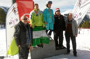 La sanjuanera Marina Rodríguez se proclama campeona de España de Esquí Alpino en Andorra.