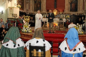 Alcalde dedica unas palabras a los Reyes Magos.