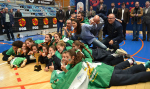 Rotundo éxito del cuadro infantil, que ha completado un soberbio torneo.