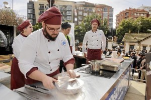 La fiesta ha incluido iniciativas de cocina en vivo.