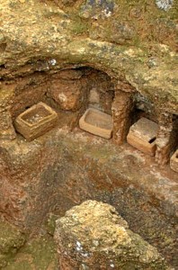 Detalle de una tumba de dos familias en el Conjunto Arqueológico de Carmona. / Foto: http://www.museosdeandalucia.es/