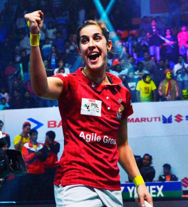 Carolina Marín está brillando en la 'Premier Badminton League' (PBL) de la India.