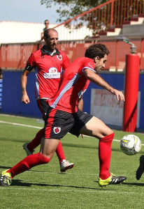 El Cartaya recibe este domingo al Conil. / Foto: Antonio Alcalde.