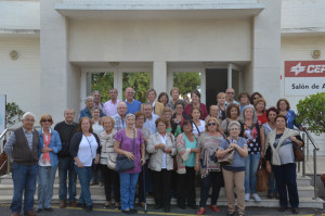 Visita a Cepsa de miembros del Centro Lazareto.