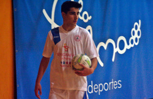 Eliezer Chans, jugador del Smurfit Kappa de La Palma.