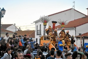 Cabalgata de Reyes de Zalamea la Real.