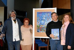 Momento de la presentación del Cartel anunciador de las Fiestas de Carnaval de Isla Cristina.