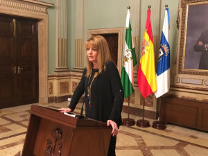 Portavoz del PP en el Ayuntamiento, Pilar Miranda. 