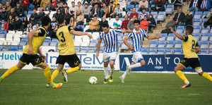 Antonio Núñez puede jugar de nuevo como falso ariete, o ocupar su posición habitual dando entrada a un '9' puro. / Foto: Pablo Sayago.