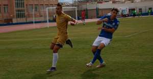 Ubay Luzardo, una de las dos novedades en la convocatoria del Recre. / Foto: Melilla Hoy.