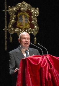 El historiador Francisco Ramón Galván pregona las Fiestas de San Sebastián.