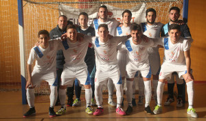 Formación del Smurfit Kappa en su último partido ante el Almonte FS.