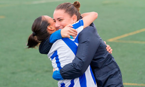 El Sporting, con la presencia de Sara Serrat bajo los palos, espera comenzar el año con un triunfo. / Foto: www.lfp.es.