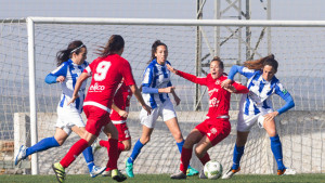 El equipo de Antonio Toledo pasó de la goleada a pedir la hora. / Foto: www.lfp.es.