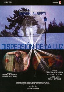 Cartel del film 'Dispersión de la luz', con música de Eduardo Polonio.