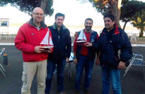 Pepe Marañón y Eloino Vázquez, los ganadores de la prueba.