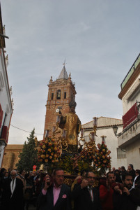 Momentos de la procesión del año pasado.