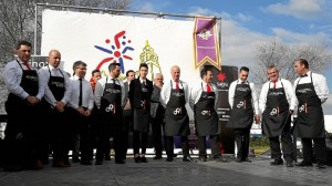 El evento conto con la participación de diez cortadores profesionales a nivel nacional.