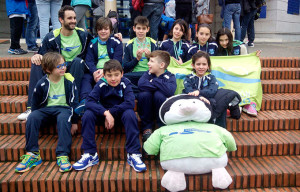 Los más pequeños del CN Colombino mostraron sus progresos en este Trofeo.