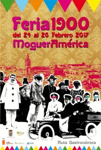 Cartel Feria Moguer 1900.