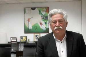 Pablo Quirós Rayego, presidente del Colegio Oficial de Aparejadores y Arquitectos Técnicos de Huelva.