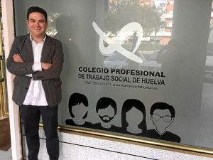 Julio Piedra, presidente del Colegio de Trabajo Social de Huelva.