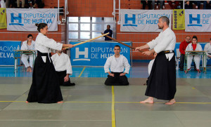 Como preámbulo de la Convivencia, los asistentes disfrutaron de una exhibición de aikido.