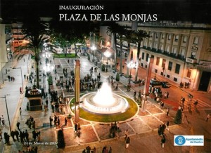 Inauguración de la Plaza de las Monjas, en 2007.