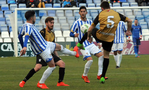 Fran Machado regresa a la convocatoria del Recre tras perderse los dos últimos partidos.