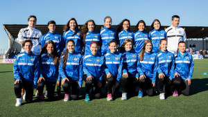 El Sporting B, último escalón antes de llegar al primer equipo.