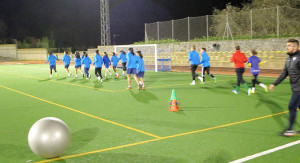 Las jugadoras del Sporting han comenzado sus entrenamientos semanales con la mente puesta en el duelo en el Colombino.
