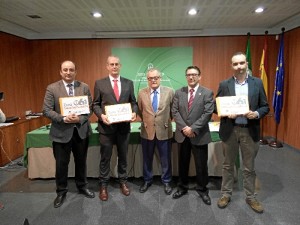 Entregada la distinción 'zona cardioasegurada' a cuatro nuevas entidades en la provincia de Huelva.