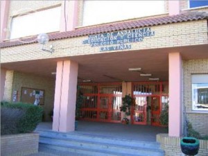 Entrada del Colegio de Educación Infantil y Primaria 'Las Viñas'.