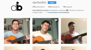 Perfil de Instagram de Dani Botillo.