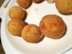 Croquetas de bacalao y jamón, una de las recetas publicadas por Daniel en su blog.  