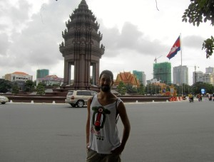 Monumento a la Independencia de Francia en Phnom Penh.