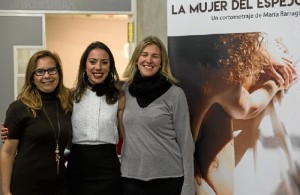 A pesar de los nervios, María vivió feliz y emocionada la presentación del corto. 