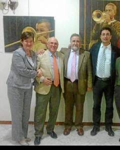 Antonio Rodríguez ha organizado numerosos actos en beneficio de Aroca en la Sociedad Cultural Casino de Rociana.